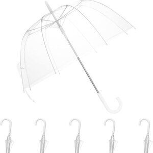 LIVINGbasics Clear Umbrella 18 Pack For Rain Wedding Decor